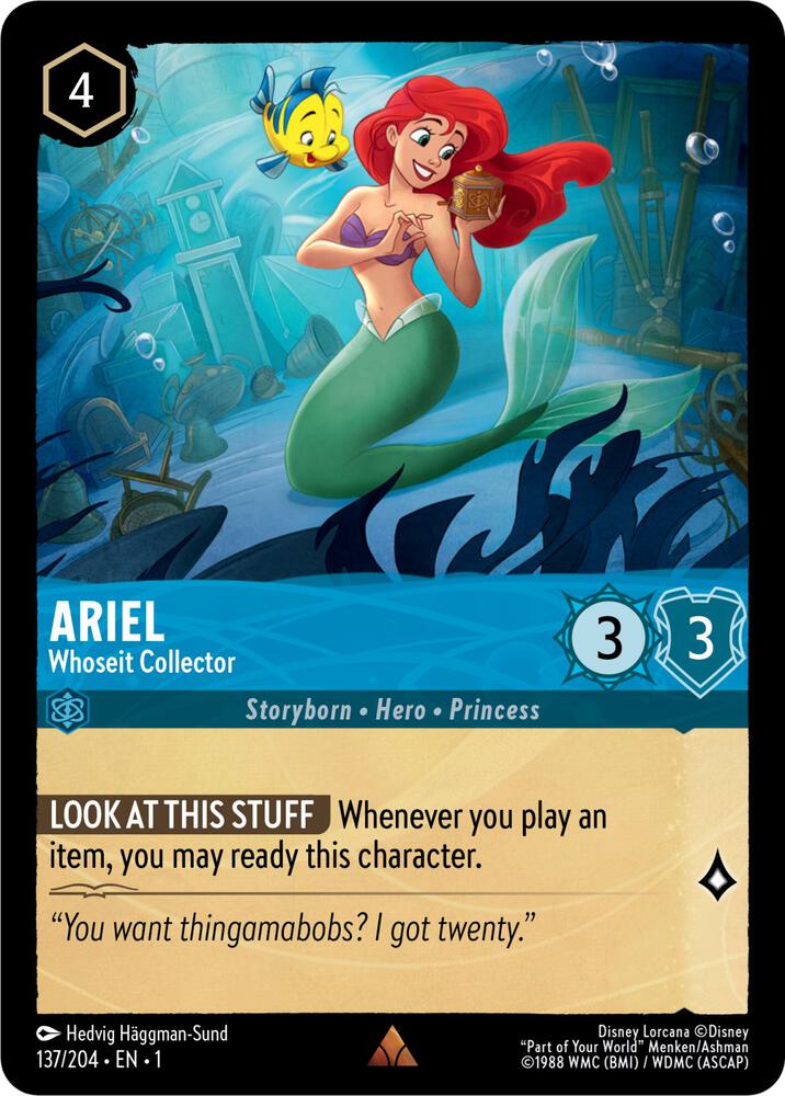 Ariel - Whoseit Collector (137/204) [The First Chapter] | Jack's On Queen