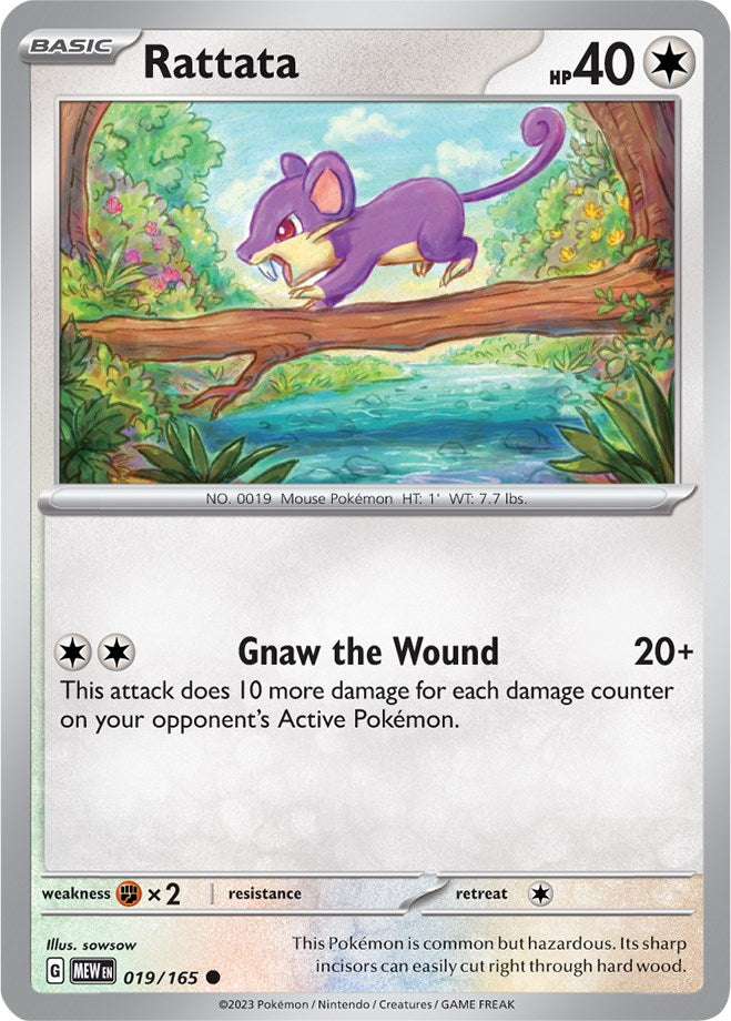 Rattata (019/165) [Scarlet & Violet: 151] | Jack's On Queen