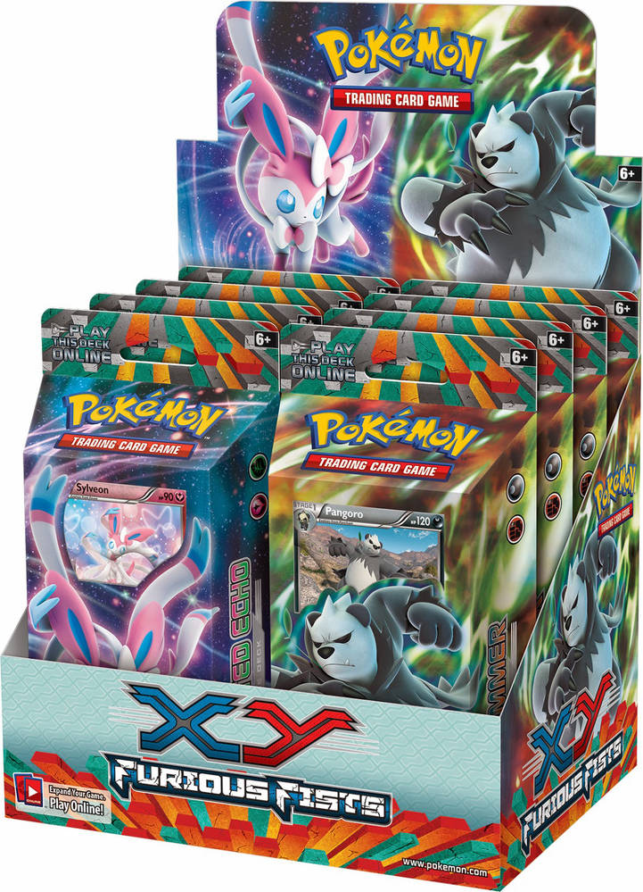 XY: Furious Fists - Theme Deck Display | Jack's On Queen