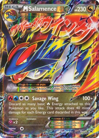 M Salamence EX (XY171) (Jumbo Card) [XY: Black Star Promos] | Jack's On Queen