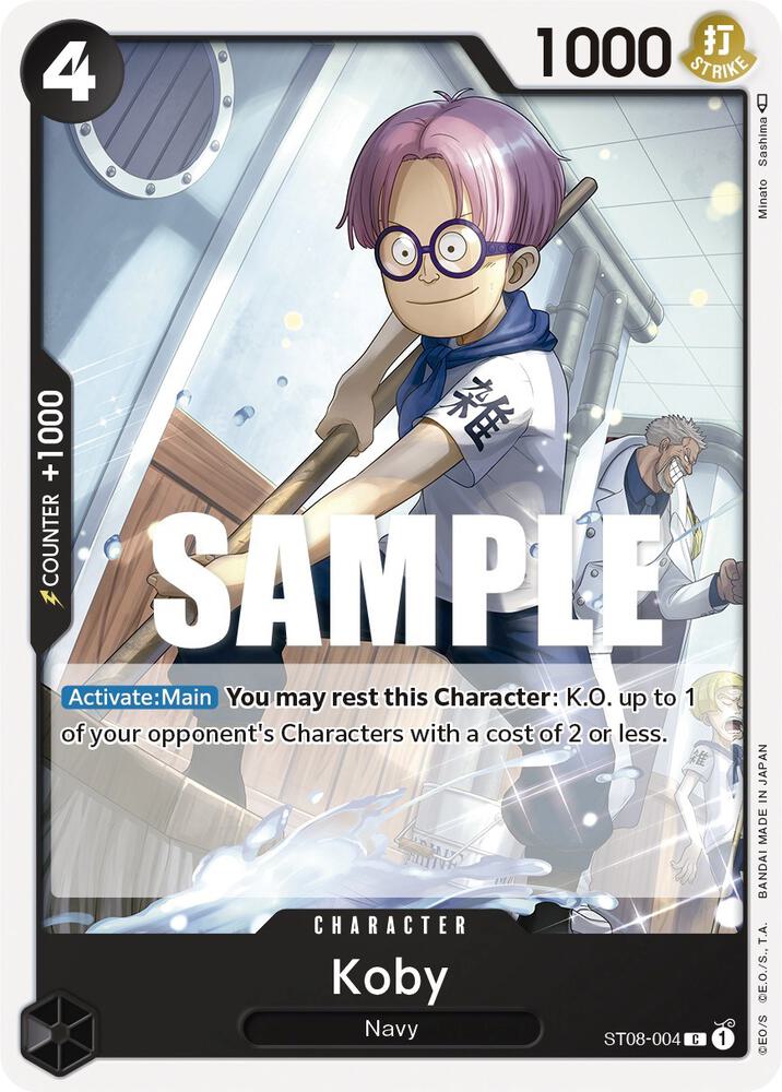 Koby (ST08-004) [Starter Deck 8: Monkey.D.Luffy] | Jack's On Queen
