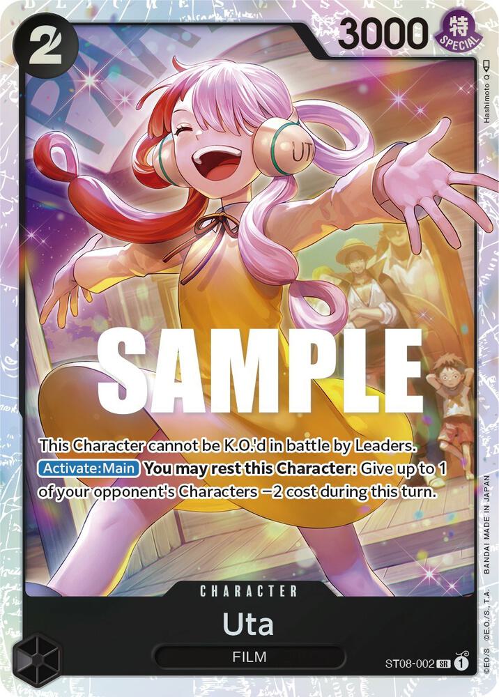 Uta (ST08-002) [Starter Deck 8: Monkey.D.Luffy] | Jack's On Queen