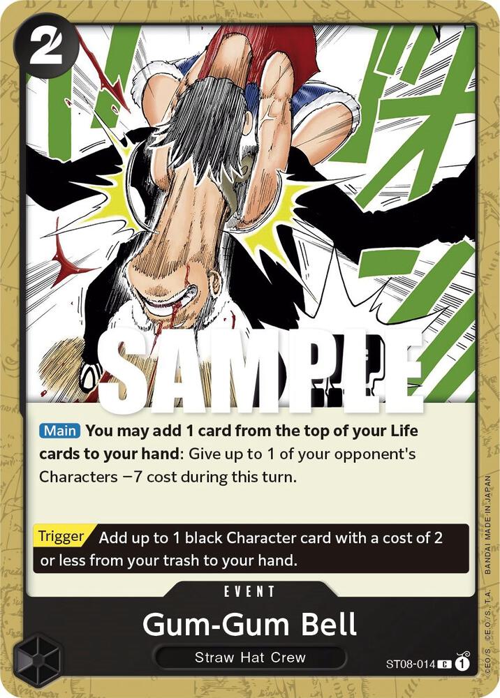 Gum-Gum Bell (ST08-014) [Starter Deck 8: Monkey.D.Luffy] | Jack's On Queen
