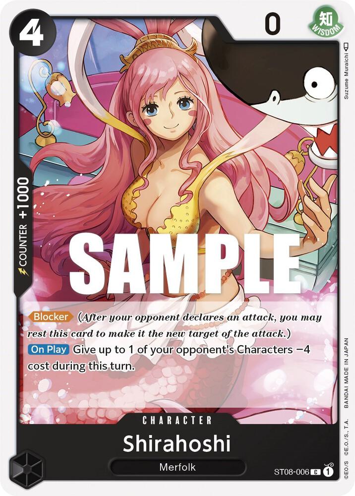 Shirahoshi (ST08-006) [Starter Deck 8: Monkey.D.Luffy] | Jack's On Queen
