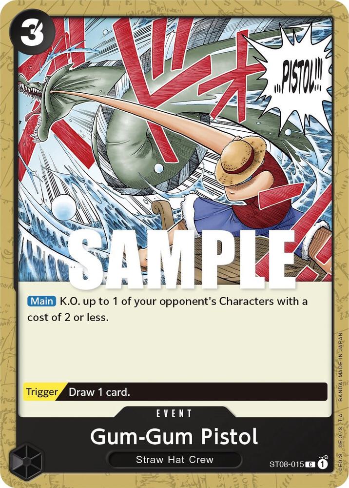 Gum-Gum Pistol (ST08-015) [Starter Deck 8: Monkey.D.Luffy] | Jack's On Queen