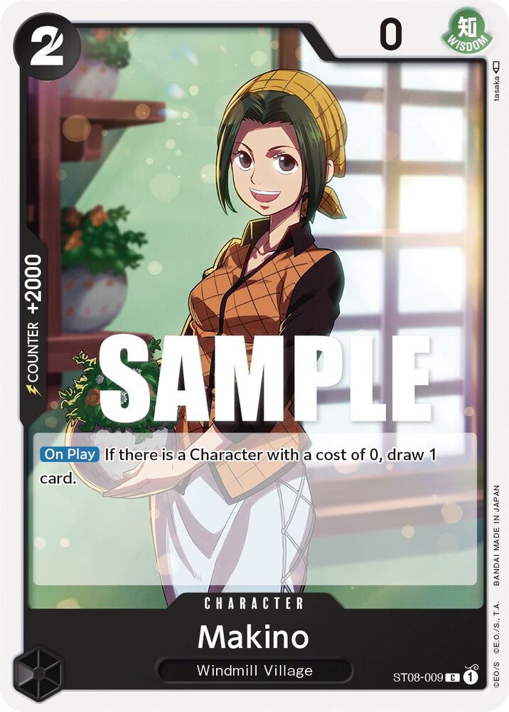 Makino (ST08-009) [Starter Deck 8: Monkey.D.Luffy] | Jack's On Queen