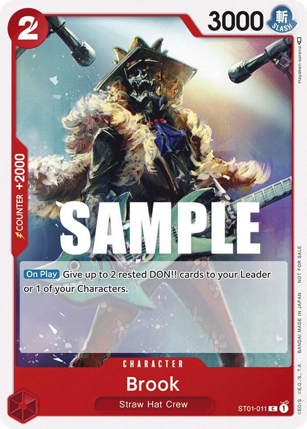 Brook (Tournament Pack Vol. 4) (ST01-011) [One Piece Promotion Cards] | Jack's On Queen