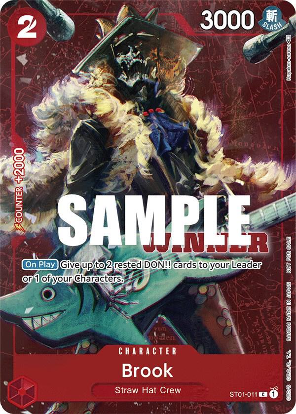Brook (Winner Pack Vol. 4) (ST01-011) [One Piece Promotion Cards] | Jack's On Queen