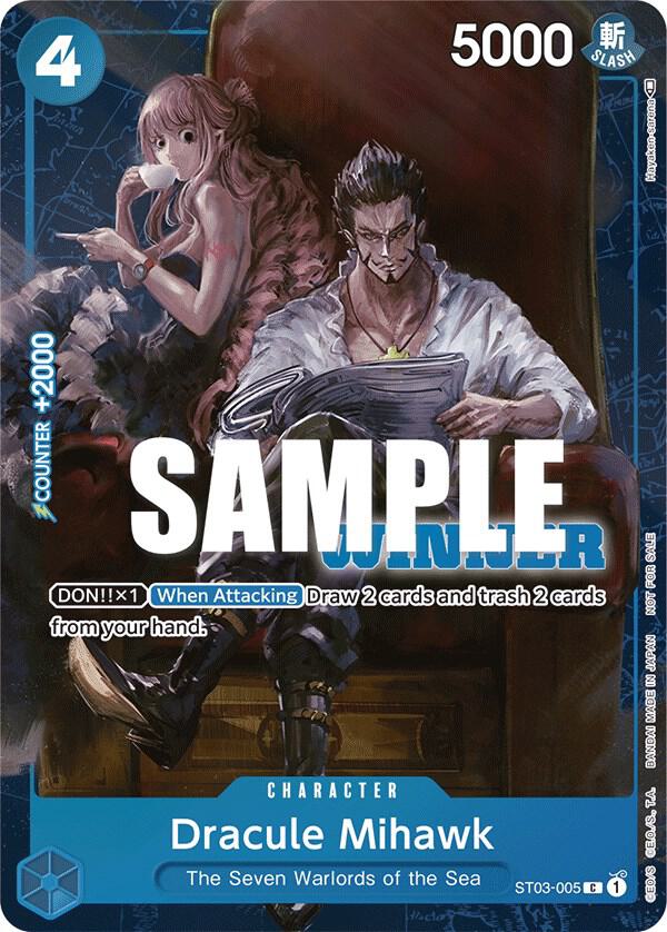 Dracule Mihawk (Winner Pack Vol. 4) (ST03-005) [One Piece Promotion Cards] | Jack's On Queen