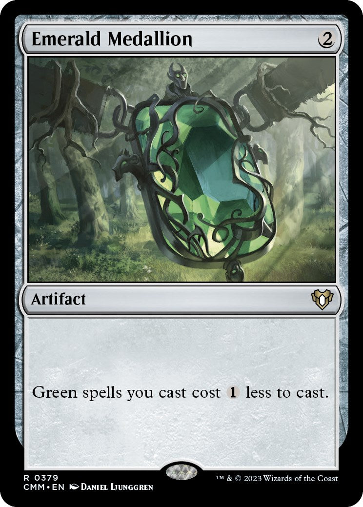 Emerald Medallion [Commander Masters] | Jack's On Queen