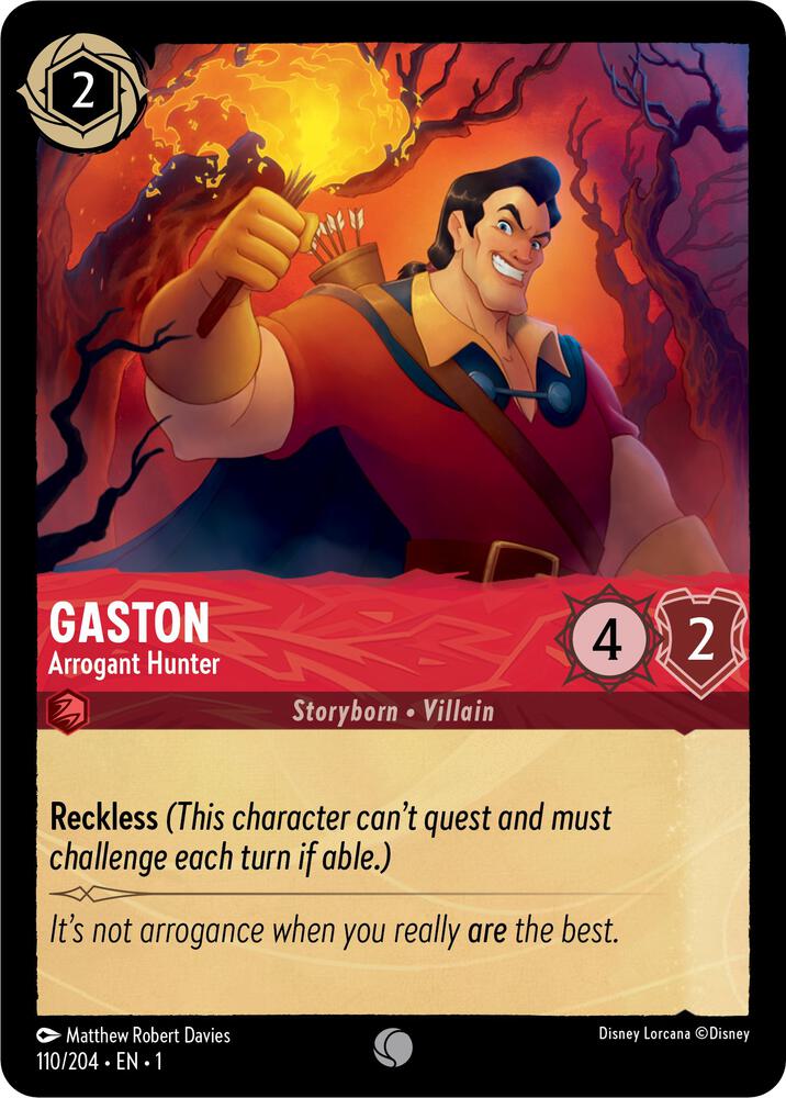 Gaston - Arrogant Hunter (110/204) [The First Chapter] | Jack's On Queen