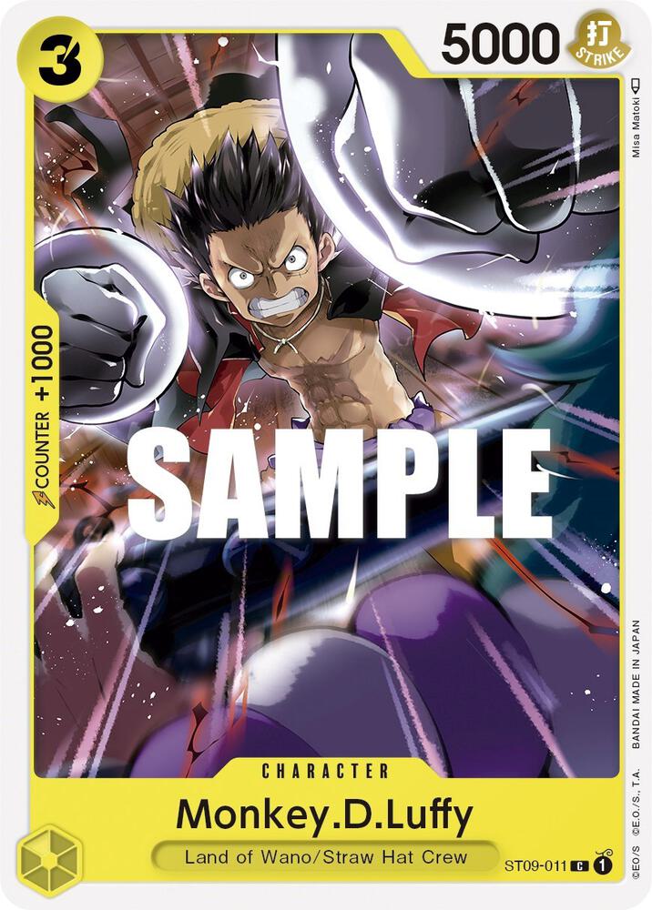 Monkey.D.Luffy (ST09-011) [Starter Deck 9: Yamato] | Jack's On Queen