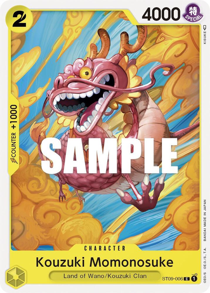 Kouzuki Momonosuke (ST09-006) [Starter Deck 9: Yamato] | Jack's On Queen