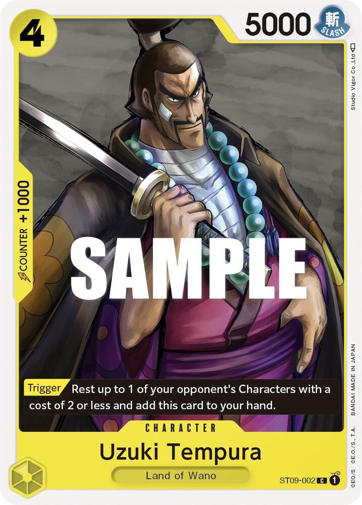 Uzuki Tempura (ST09-002) [Starter Deck 9: Yamato] | Jack's On Queen