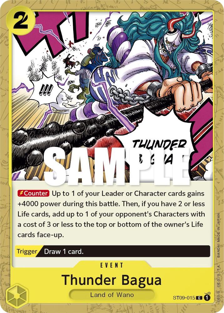 Thunder Bagua (ST09-015) [Starter Deck 9: Yamato] | Jack's On Queen