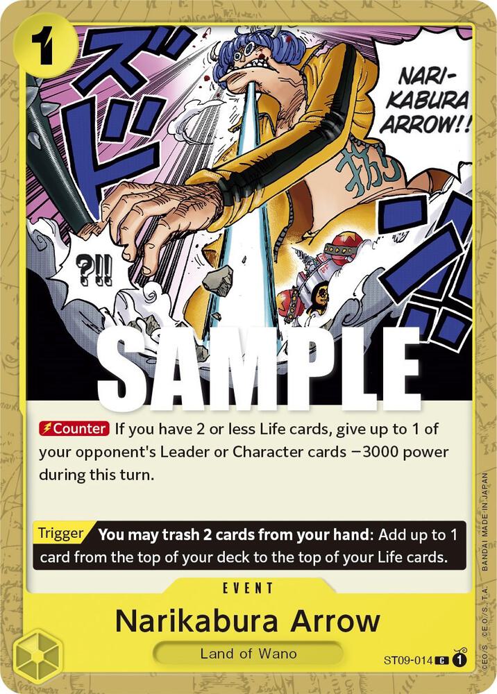 Narikabura Arrow (ST09-014) [Starter Deck 9: Yamato] | Jack's On Queen