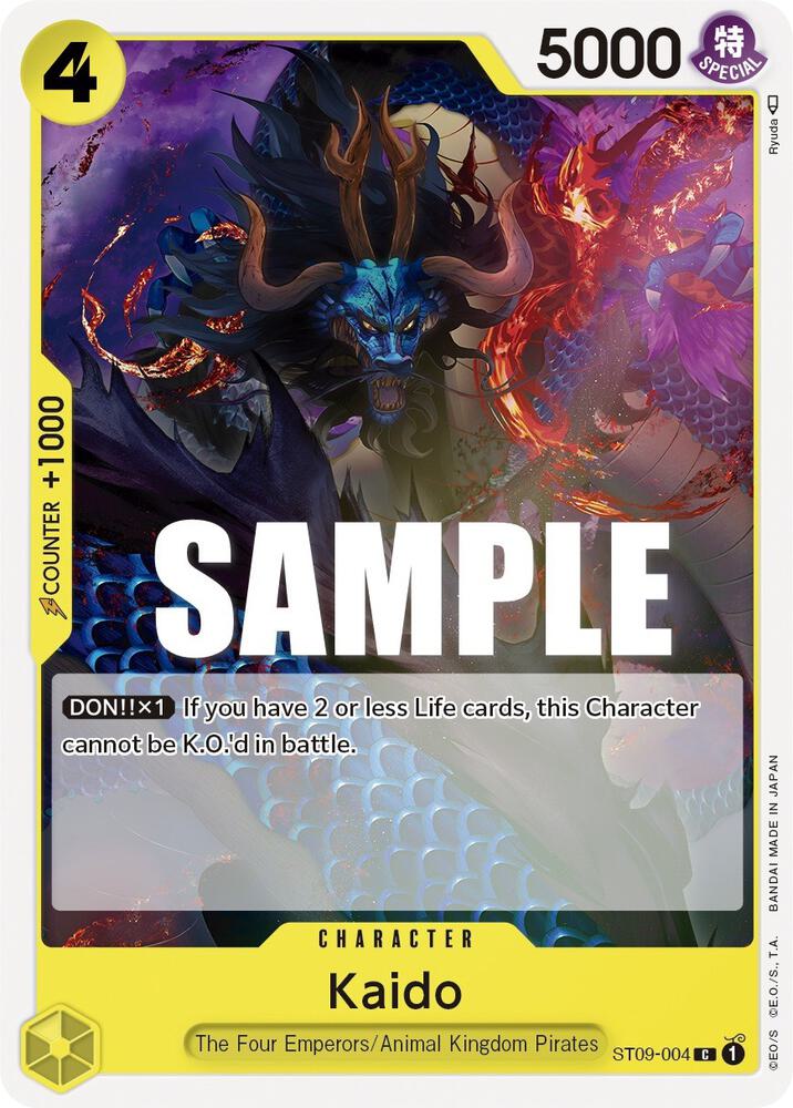 Kaido (ST09-004) [Starter Deck 9: Yamato] | Jack's On Queen