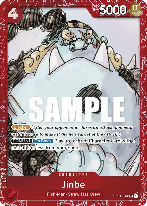 Jinbe (Premium Card Collection -ONE PIECE FILM RED Edition-) (OP01-014) [One Piece Promotion Cards] | Jack's On Queen