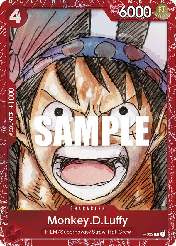 Monkey.D.Luffy (Premium Card Collection -ONE PIECE FILM RED Edition-) (P-022) [One Piece Promotion Cards] | Jack's On Queen