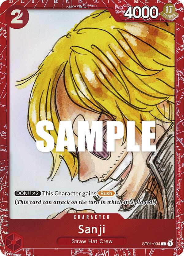 Sanji (Premium Card Collection -ONE PIECE FILM RED Edition-) (ST01-004) [One Piece Promotion Cards] | Jack's On Queen