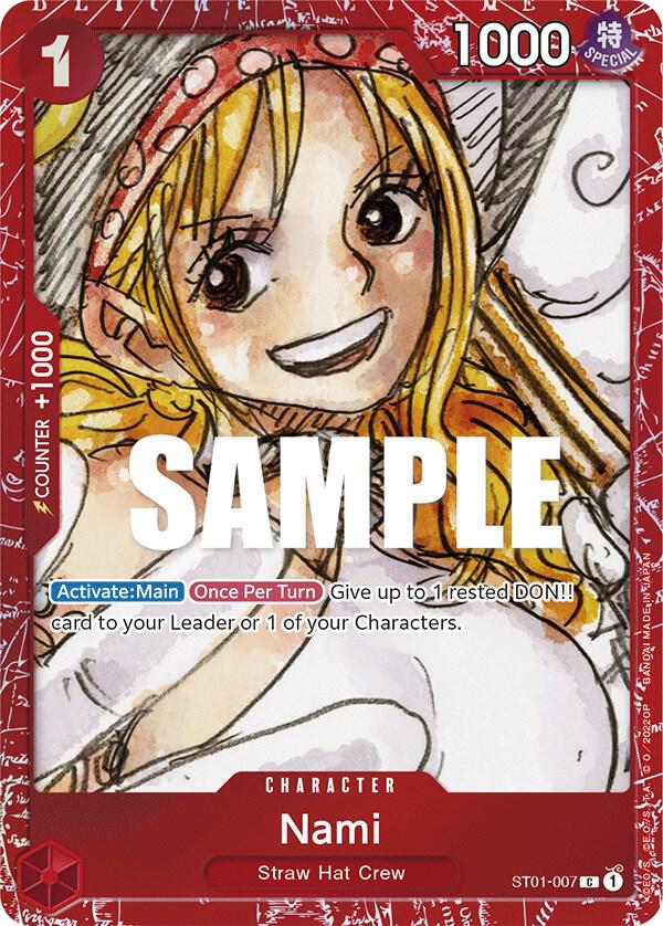 Nami (Premium Card Collection -ONE PIECE FILM RED Edition-) (ST01-007) [One Piece Promotion Cards] | Jack's On Queen