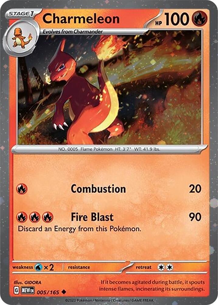 Charmeleon (005) (Cosmos Holo) [Scarlet & Violet: Black Star Promos] | Jack's On Queen