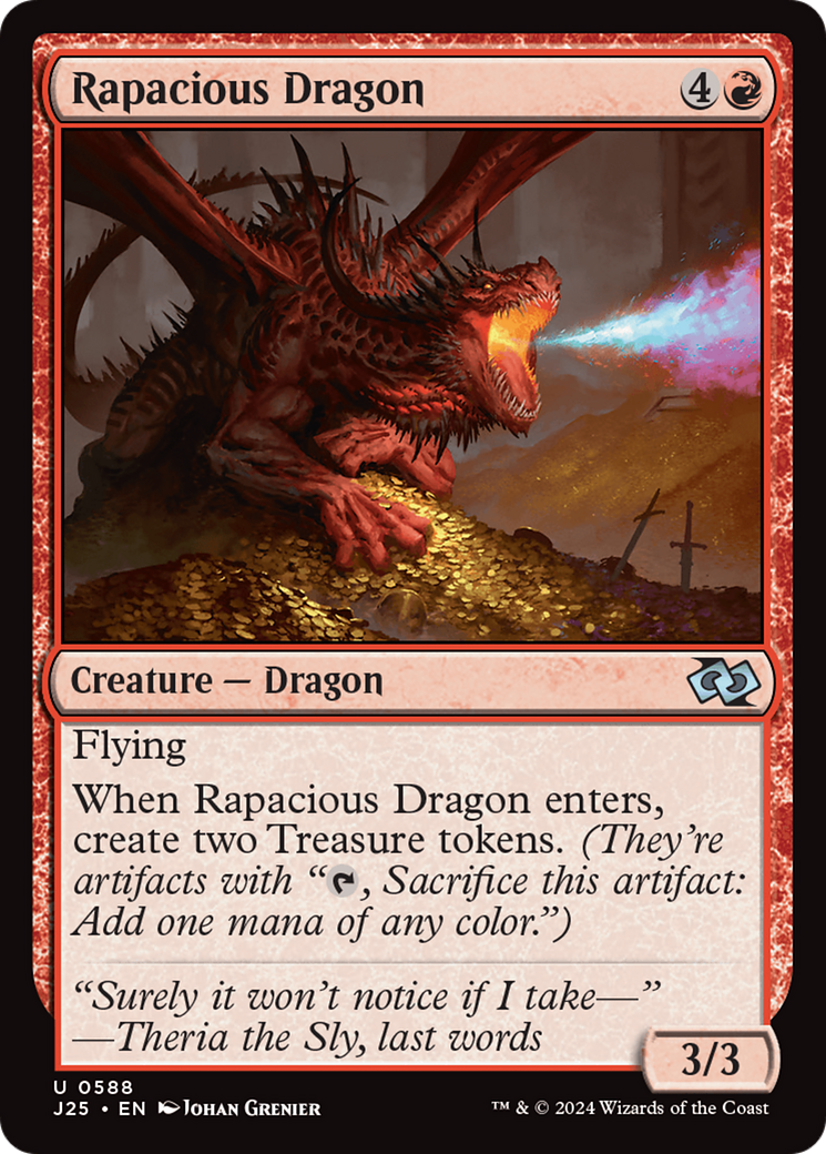 Rapacious Dragon [Foundations Jumpstart] | Jack's On Queen