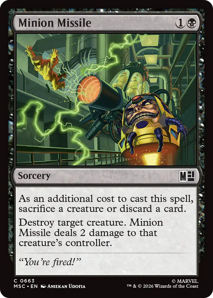 Minion Missile [Marvel Super Heroes Commander] | Jack's On Queen