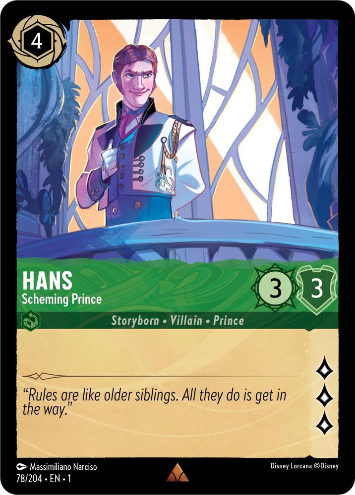 Hans - Scheming Prince (78/204) [The First Chapter] | Jack's On Queen