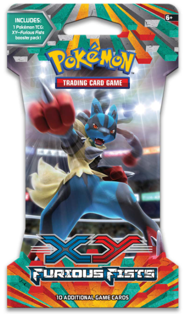 XY: Furious Fists - Sleeved Booster Pack | Jack's On Queen