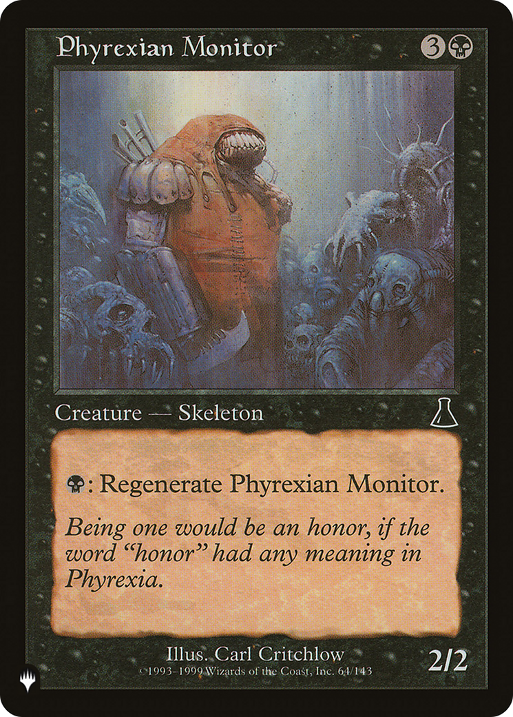Phyrexian Monitor [The List] | Jack's On Queen