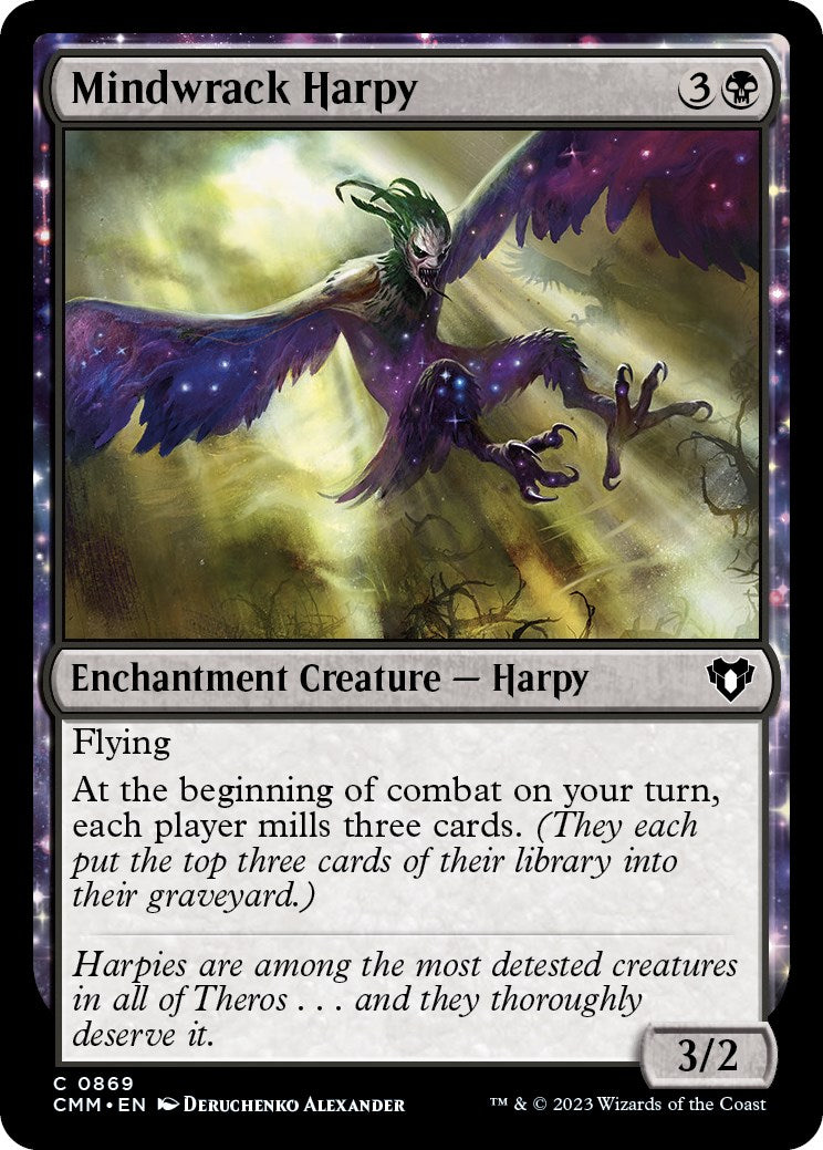 Mindwrack Harpy [Commander Masters] | Jack's On Queen