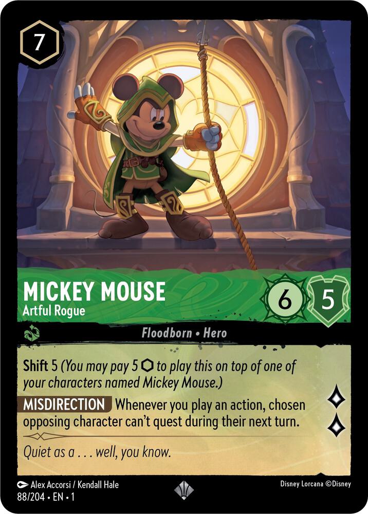 Mickey Mouse - Artful Rogue (88/204) [The First Chapter] | Jack's On Queen