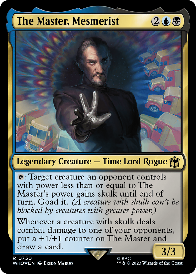 The Master, Mesmerist (Surge Foil) [Doctor Who] | Jack's On Queen