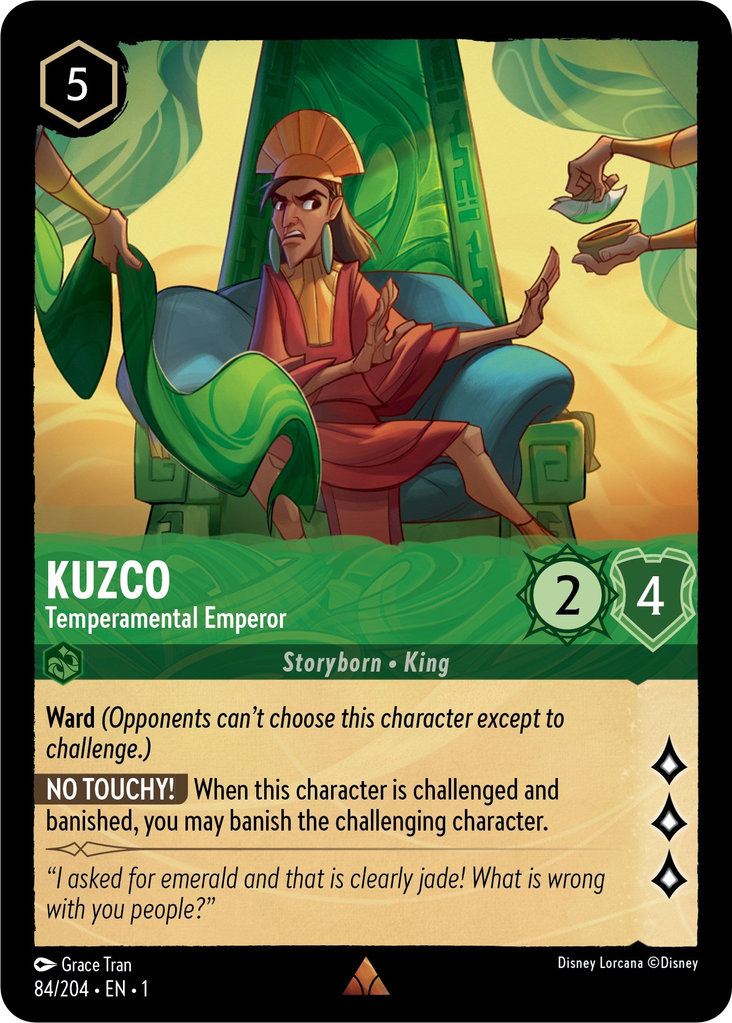 Kuzco - Temperamental Emperor (84/204) [The First Chapter] | Jack's On Queen