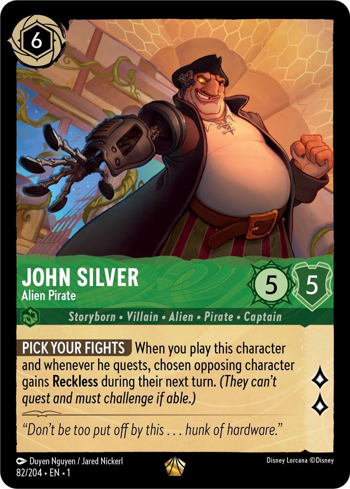 John Silver - Alien Pirate (82/204) [The First Chapter] | Jack's On Queen