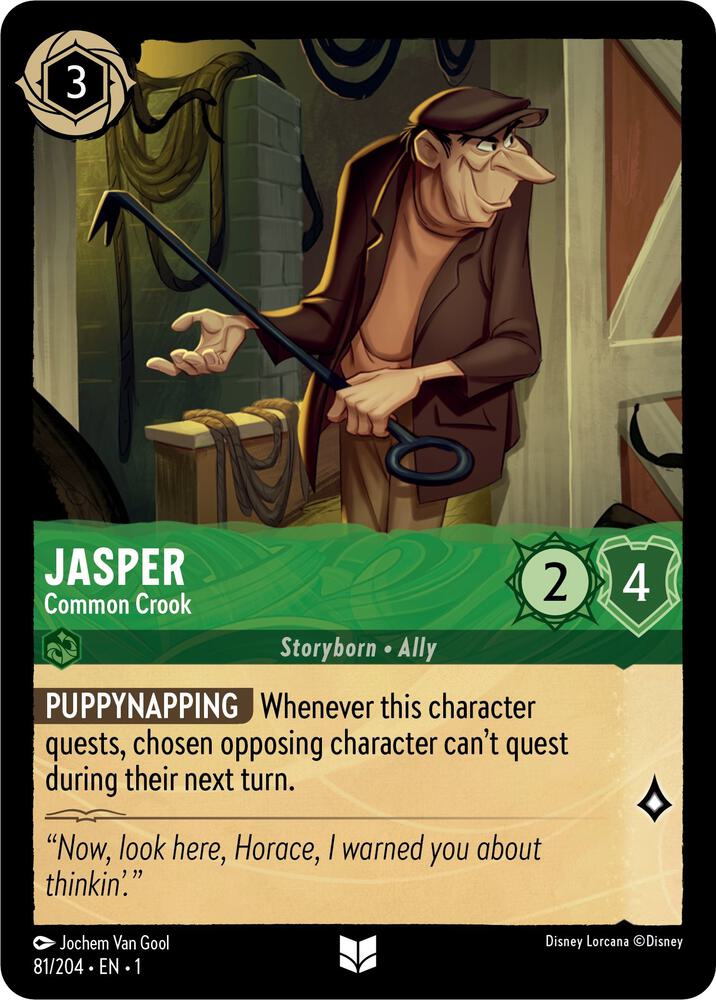 Jasper - Common Crook (81/204) [The First Chapter] | Jack's On Queen