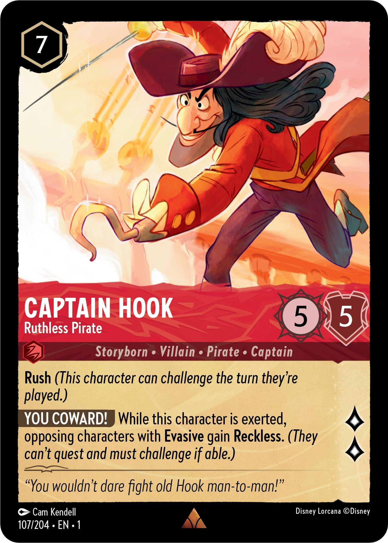 Captain Hook - Ruthless Pirate (107/204) [The First Chapter] | Jack's On Queen
