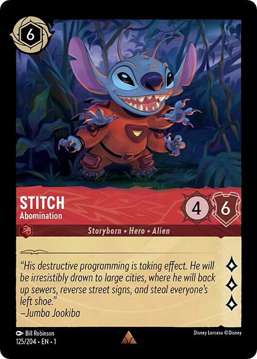Stitch - Abomination (125/204) [The First Chapter] | Jack's On Queen