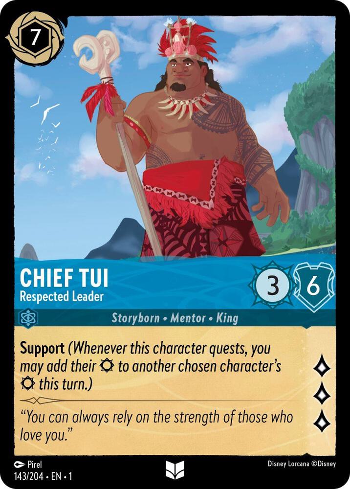Chief Tui - Respected Leader (143/204) [The First Chapter] | Jack's On Queen