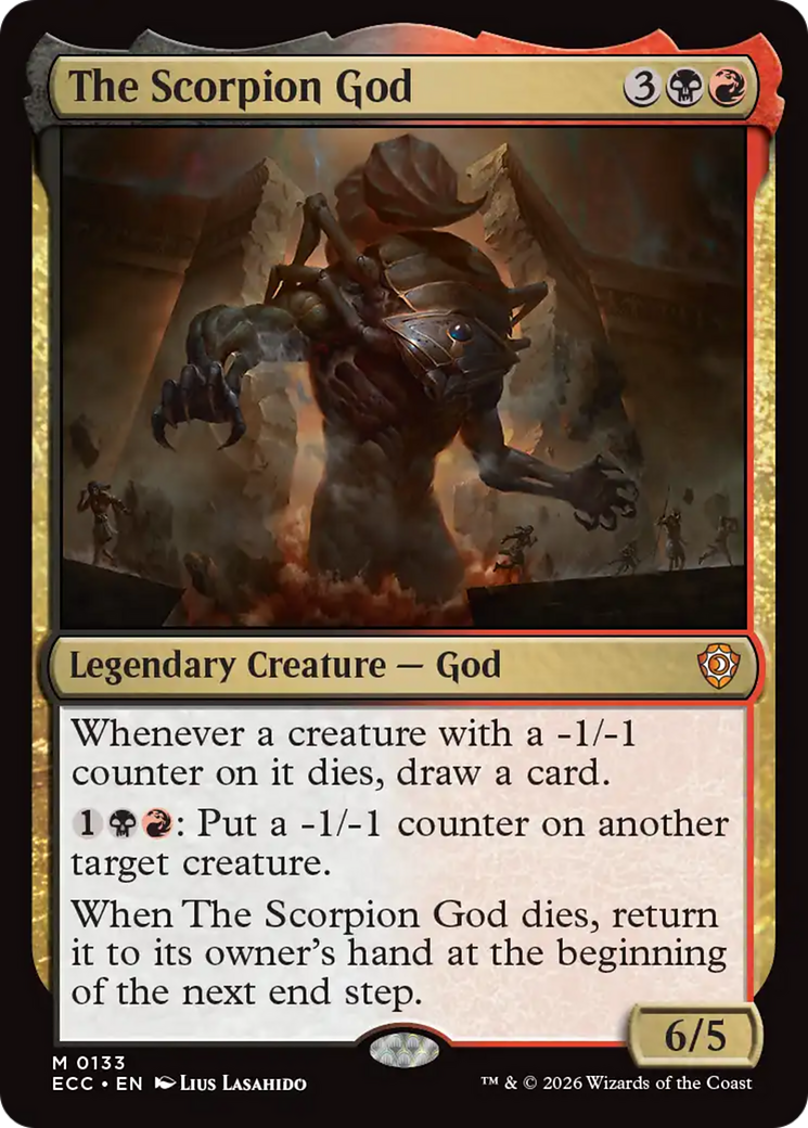 The Scorpion God [Lorwyn Eclipsed Commander] | Jack's On Queen