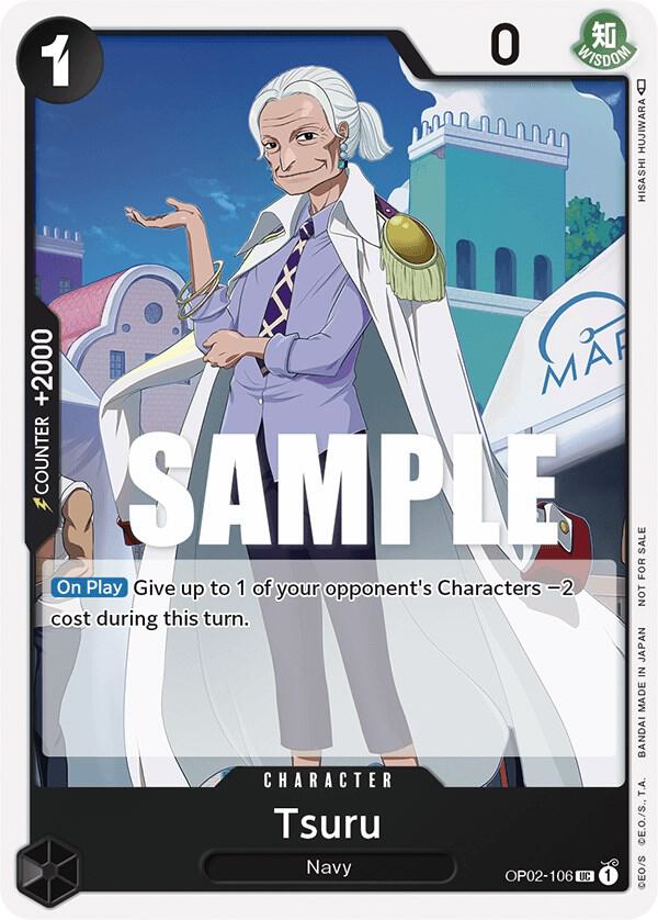 Tsuru (Event Pack Vol. 2) (OP02-106) [One Piece Promotion Cards] | Jack's On Queen