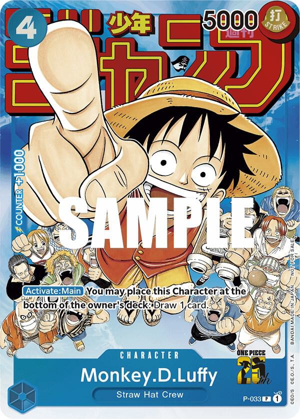 Monkey.D.Luffy (Event Pack Vol. 2) (P-033) [One Piece Promotion Cards] | Jack's On Queen