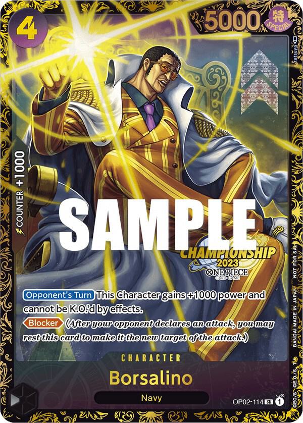 Borsalino (Championship 2023) (OP02-114) [One Piece Promotion Cards] | Jack's On Queen