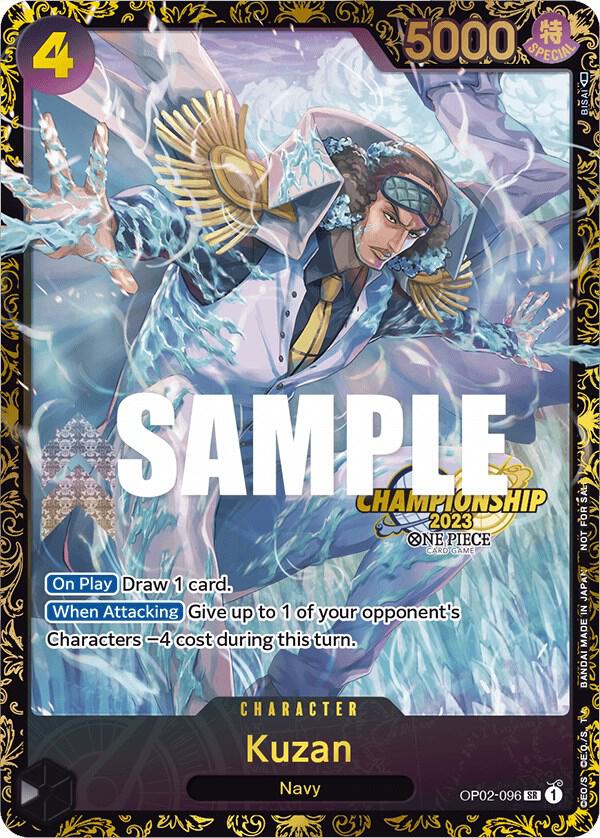 Kuzan (Championship 2023) (OP02-096) [One Piece Promotion Cards] | Jack's On Queen