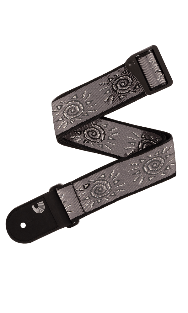 D'Addario 50PW03 VINTAGE PLANET WAVES SUNS Silver strap | Jack's On Queen