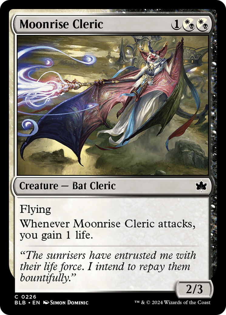 Moonrise Cleric [Bloomburrow] | Jack's On Queen
