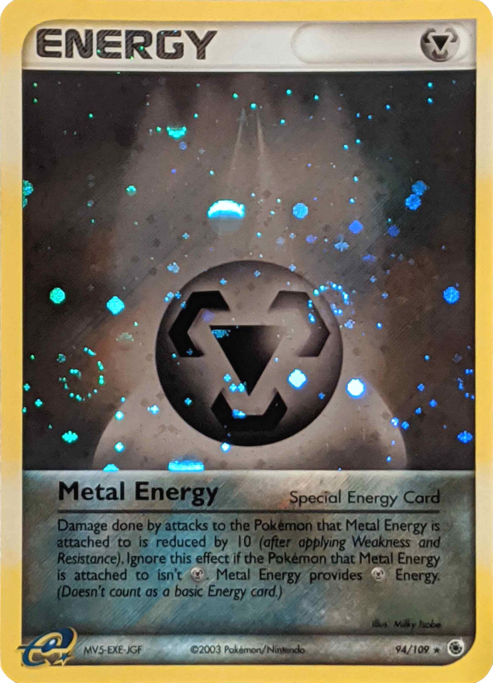 Metal Enery (94/109) (Cosmos Holo) [EX: Ruby & Sapphire] | Jack's On Queen