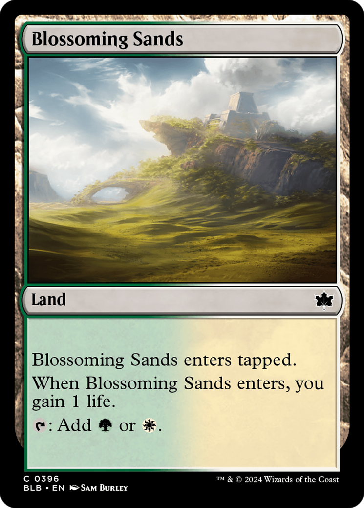 Blossoming Sands [Bloomburrow] | Jack's On Queen