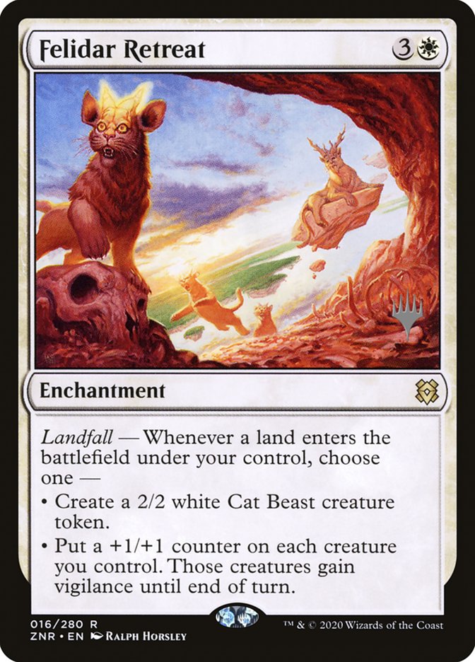 Felidar Retreat (Promo Pack) [Zendikar Rising Promos] | Jack's On Queen
